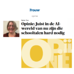 Opinie: Juist in de AI-wereld van nu zijn die schooltalen hard nodig